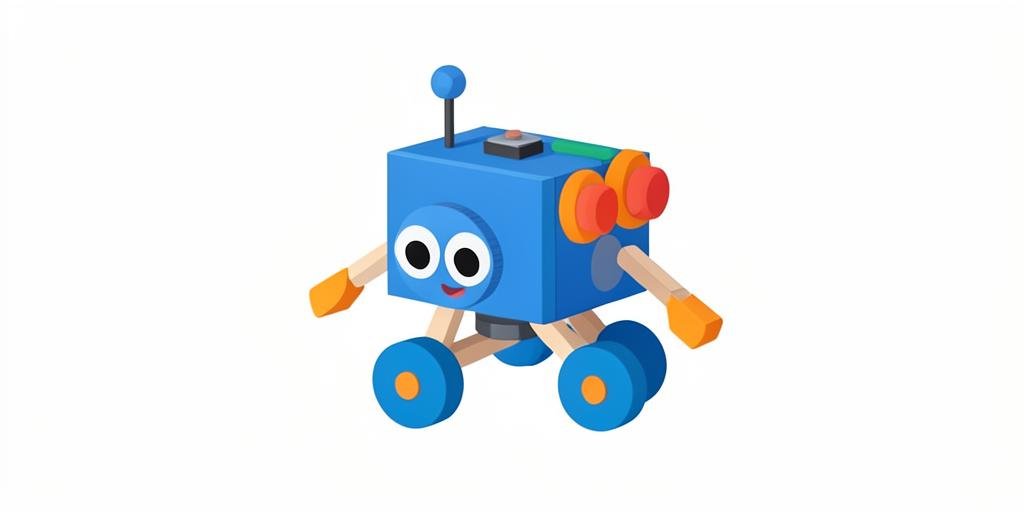Ejemplo de un robot del material